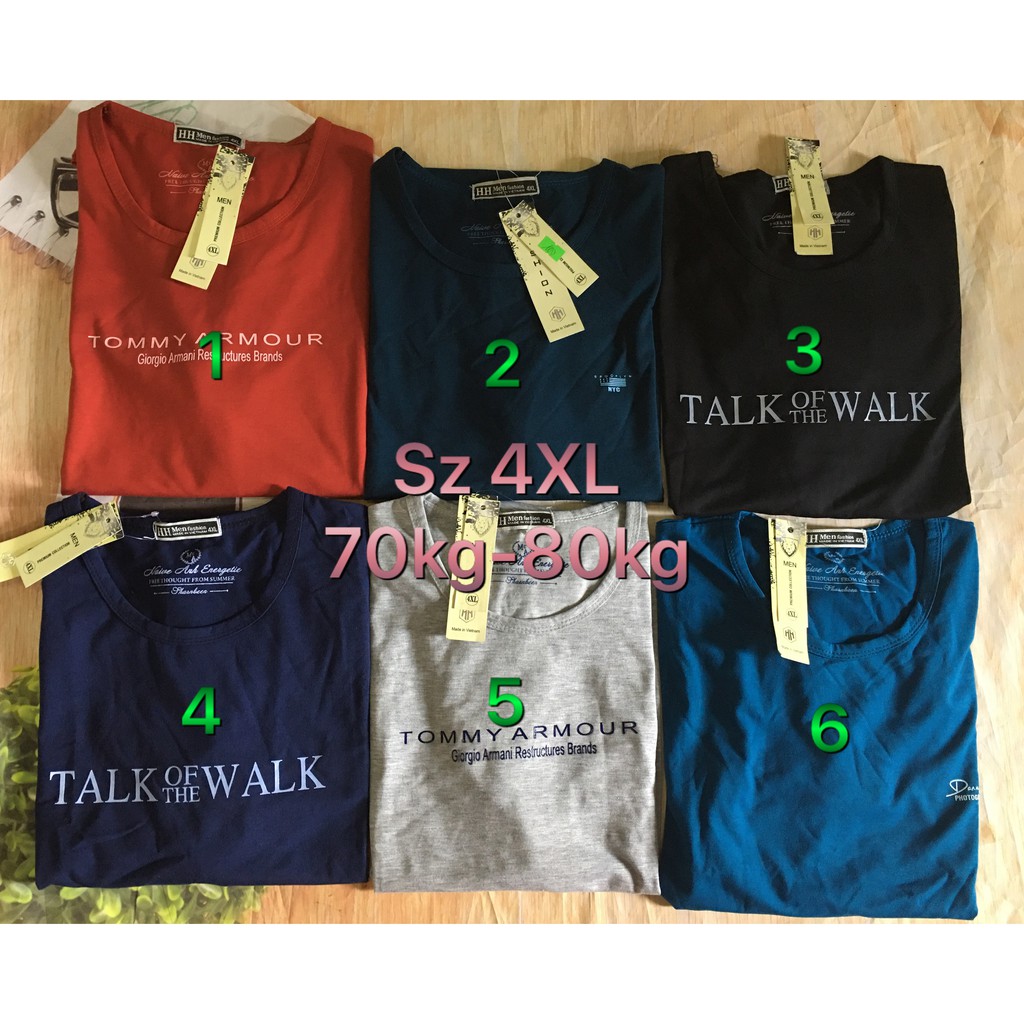[HÌNH THẬT+CLIP] ÁO THUN NAM BIGSIZE, SIZE ĐẠI TỪ 70KG-110kg | BigBuy360 - bigbuy360.vn