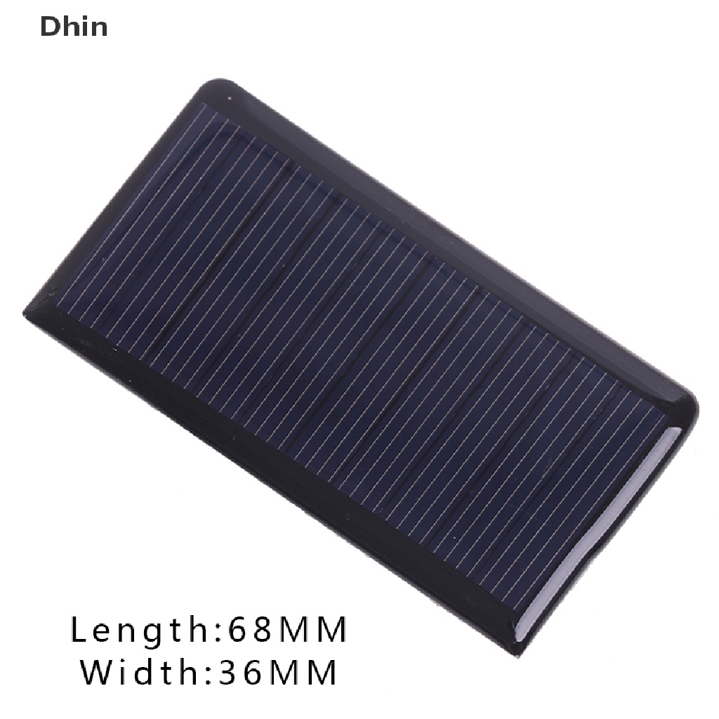 1 Tấm Pin Năng Lượng Mặt Trời Mini 5V 60MA Chất Lượng Cao