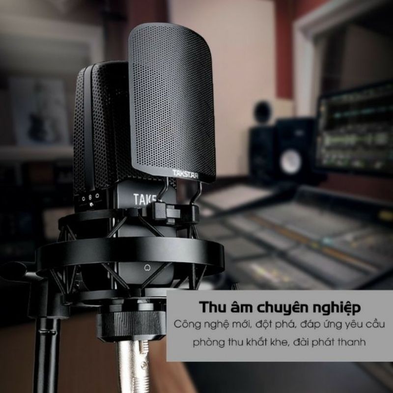 MICRO THU ÂM CHUYÊN NGHIỆP TAKSTAR TAK55 ~ HÀNG CHÍNH HÃNG 100%