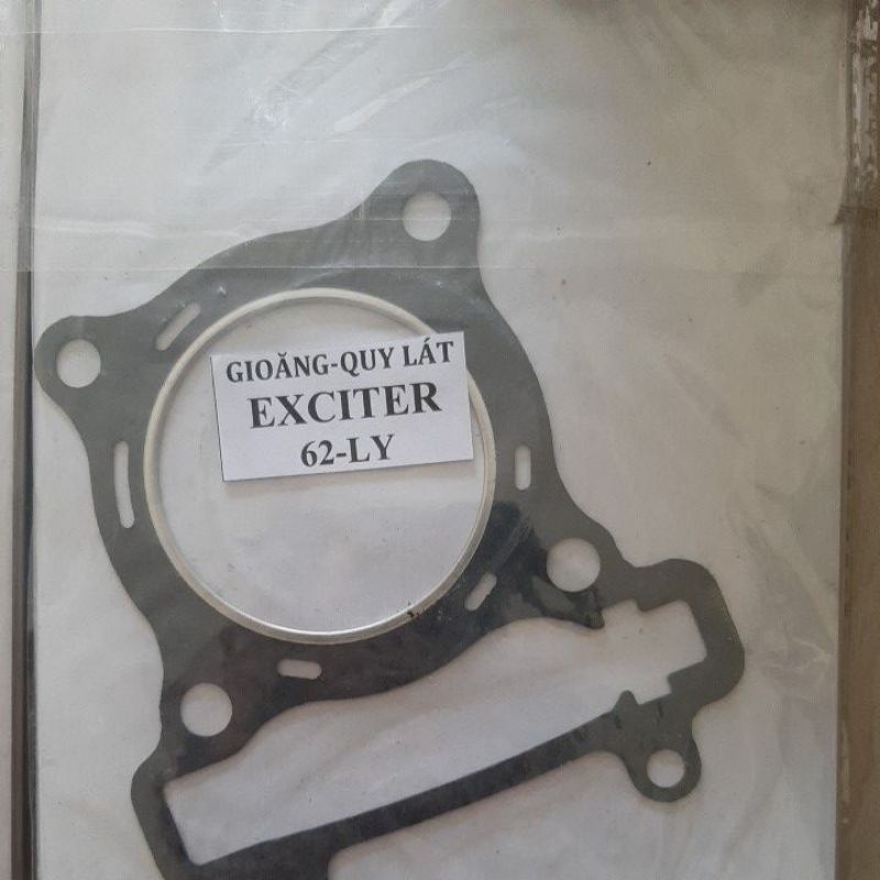 Gioăng quy lat dập đen xe EXCITER độ 58-62-66