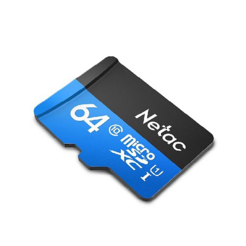 Thẻ nhớ Netac 64GB Class 10 Tốc độ 80MB/s- Hàng Chính Hãng BH 5 Năm