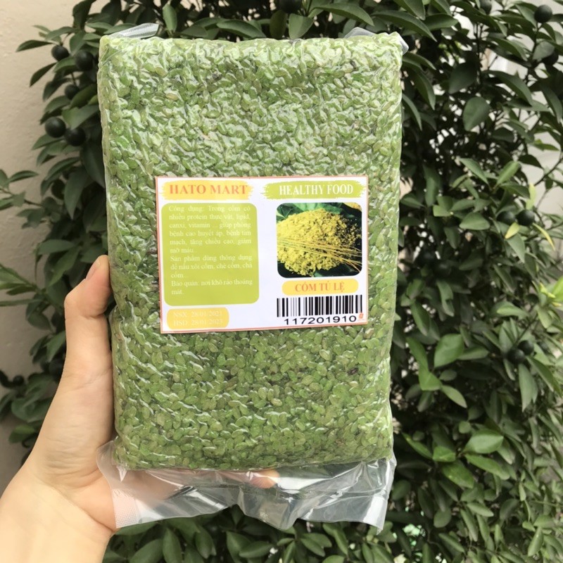 1KG Cốm khô Tú Lệ màu xanh đậm