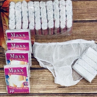 5 chiếc quần lót mặc 1 lần-QUẦN lót giấy cotton