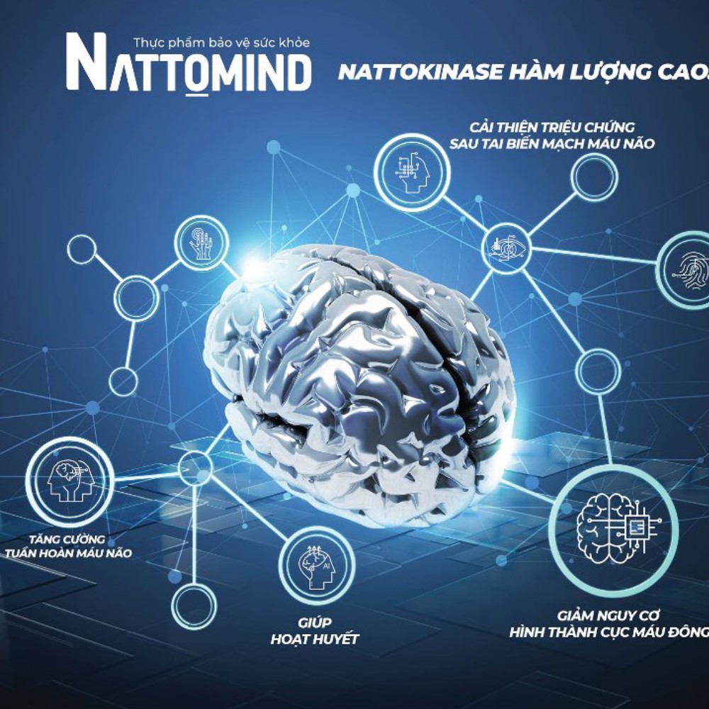 Viên Uống Giảm Nguy Cơ Hình Thành Cục Máu Đông SHINPOONG NATTOMIND - 10 viên
