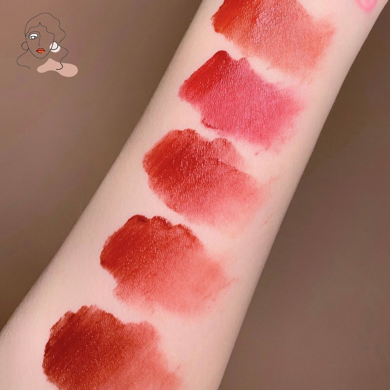 Son Môi Dạng Lỏng Lâu Trôi Chống Thấm Nước Màu Nhung Lì Gợi Cảm Thời Trang