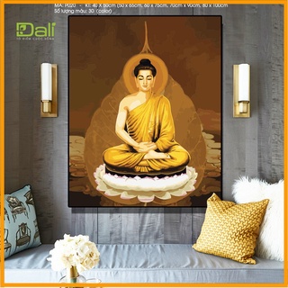 Tranh treo tường tự tô màu số hóa DAISY Tranh Phật giáo P020