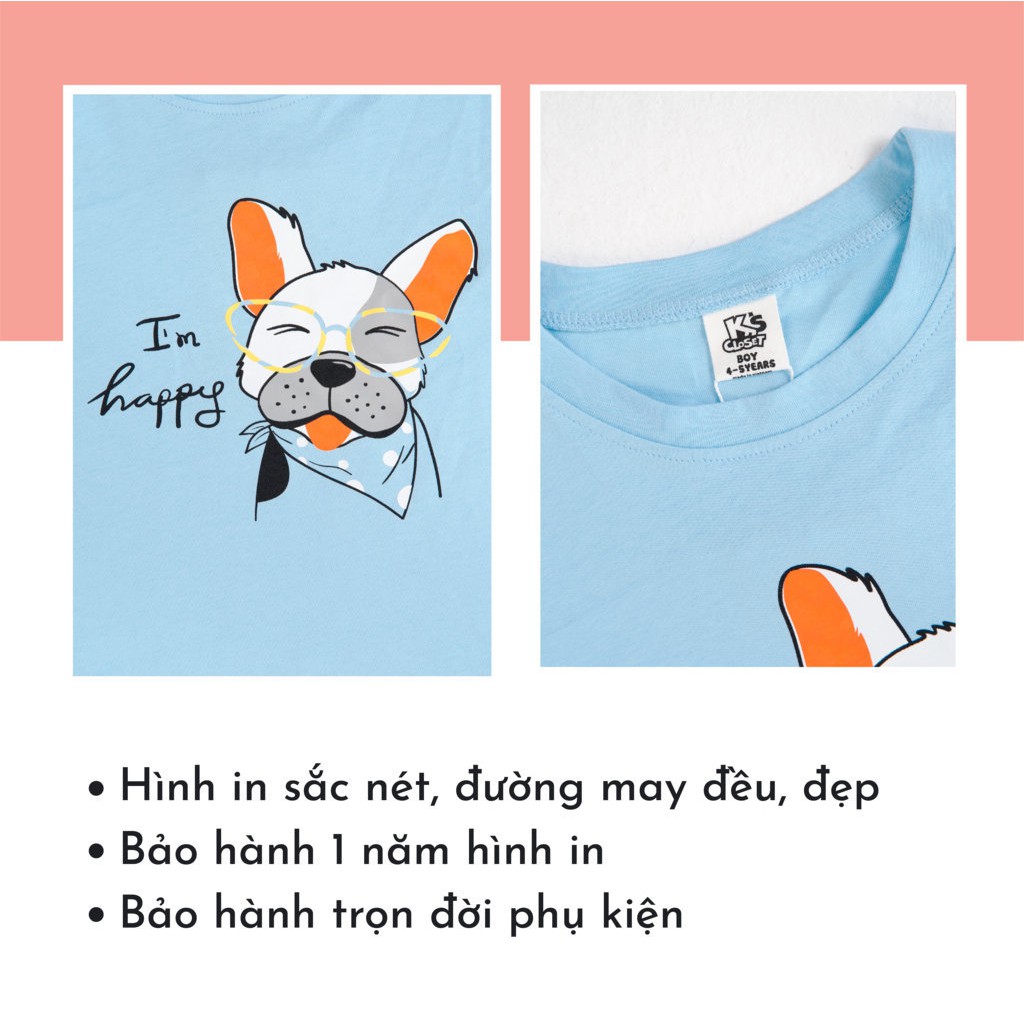 Áo Dài Tay Bé Trai (1-9 Tuổi) K's Closet E012TEF / E021TEF / E030TEF TM