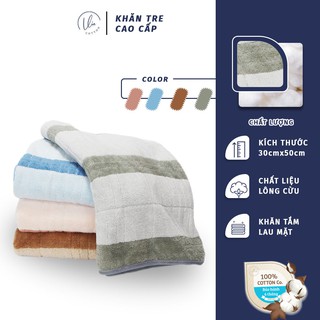 Khăn Mặt Lông Cừu LCV2 Cao Cấp 30x50cm Siêu Thấm Hút Mềm Mịn