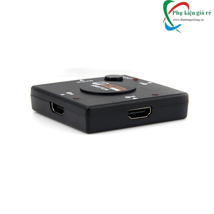 Hub Chia Tín Hiệu HDMI 1080p 3 In 1 Out Switch HDMI