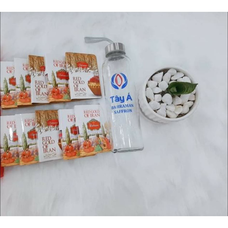 {CÔNG TY TÂY Á} Bình thủy tinh 500ml