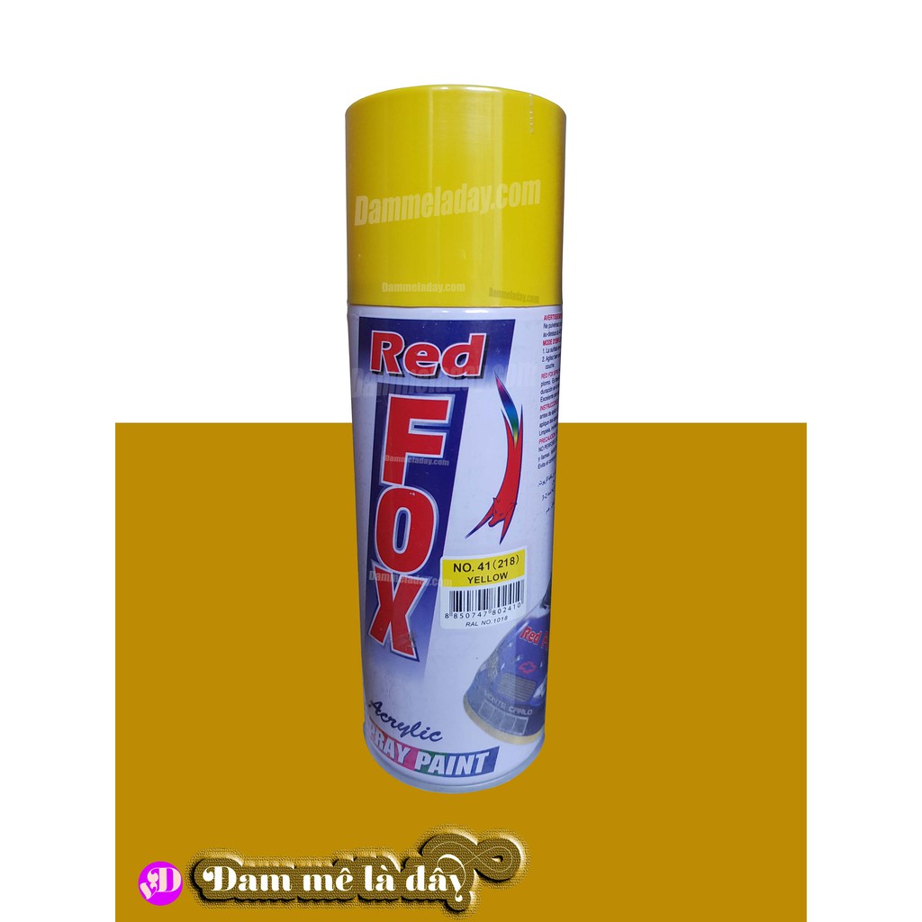 Sơn xịt Redfox – Nhập khẩu Thái Lan