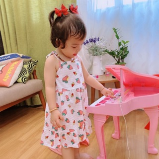 Váy 2 dây buộc nơ