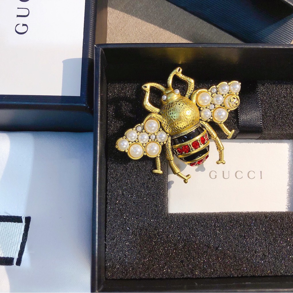 Trâm cài áo hình con ong nhỏ Gucci thời trang dành cho nữ
