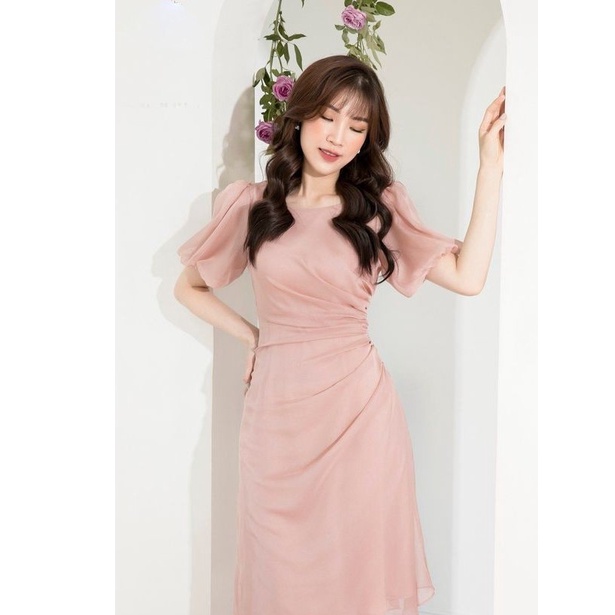 Đầm nữ thời trang phom dưới 55kg hàng mới về thường xuyên