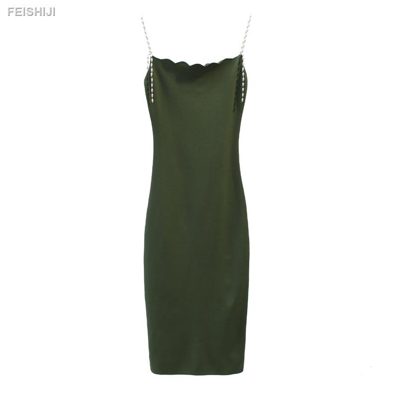 Đầm hai dây phối ngọc trai phong cách 2021 cho nữ  | BigBuy360 - bigbuy360.vn