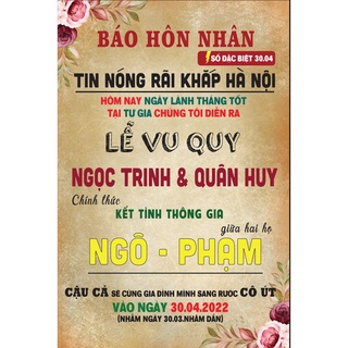 Bảng Tên Đám Cưới Để Cổng ( Gỗ Lụa )