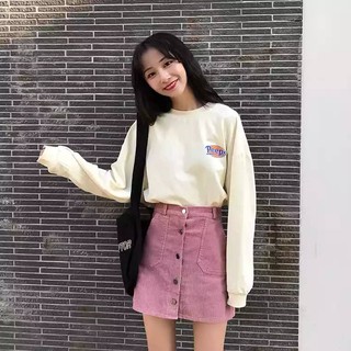 CHÂN VÁY 2 MÀU HỒNG + ĐEN
