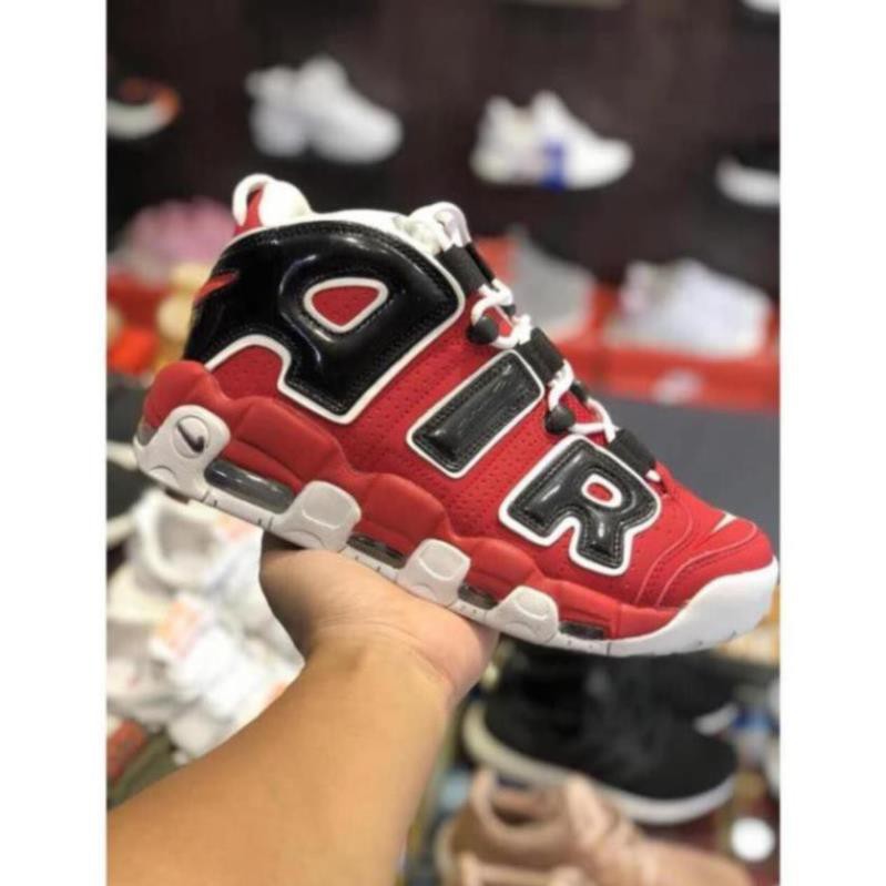 GIÀY THỂ THAO AIRMAX UPTEMPO TRẮNG VIỀN ĐỎ . ^ - Zx1