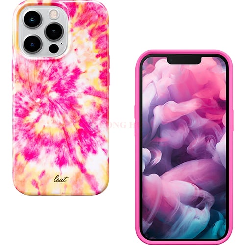 Ốp lưng chống sốc Laut Huex Tie Dye iPhone 13/13 Pro/13 Pro Max - Hàng chính hãng