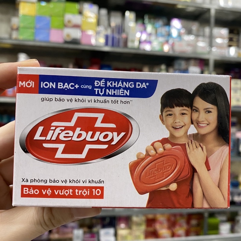 Xà bông cục Lifebuoy bảo vệ vượt trội 10 - 125g