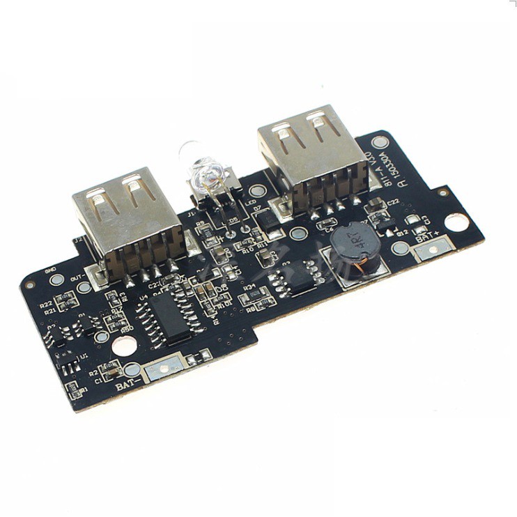 Mạch sạc pin dự phòng 2 cổng 2A