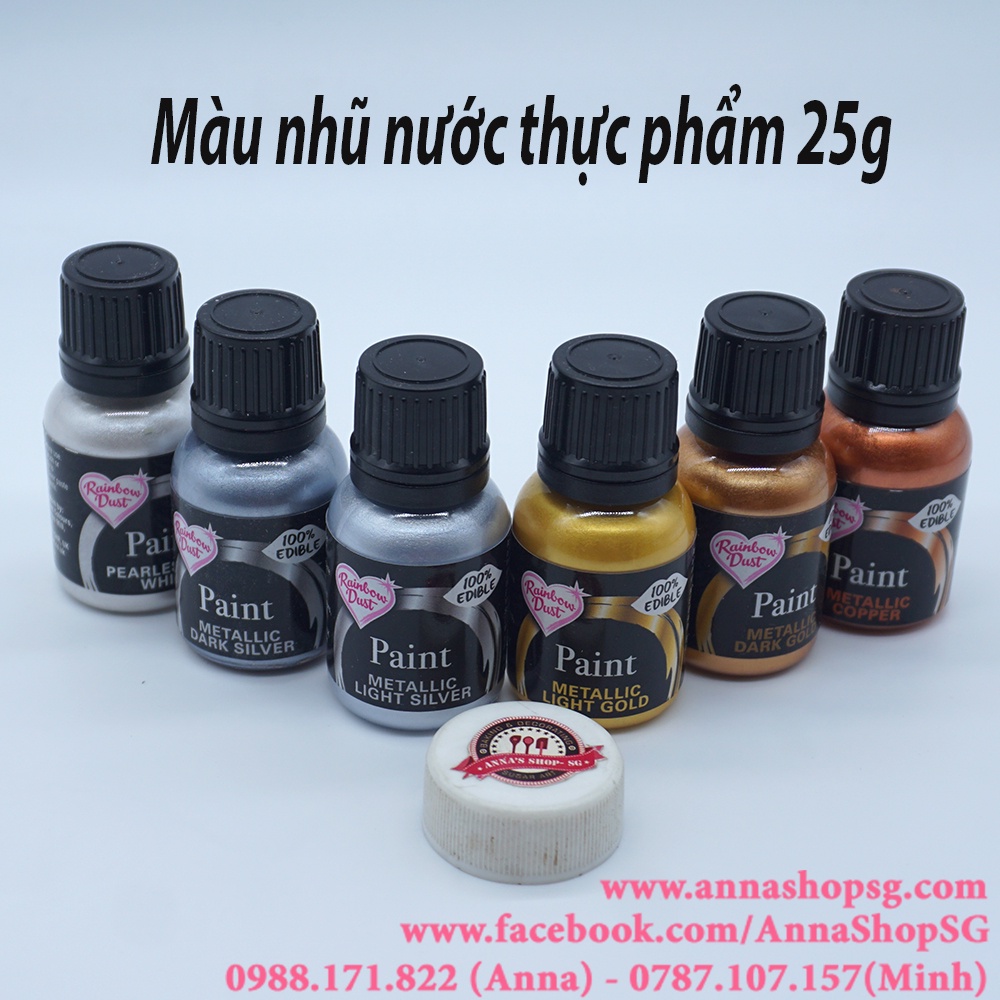 MÀU NHŨ THỰC PHẨM 25ml