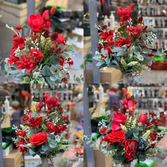 Hoa cầm tay cô dâu bộ 9 bó hoa cưới cô dâu mới nhất 2020 giangpkc