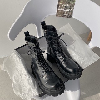 Boots / Giày đế cao có khoá dr marten