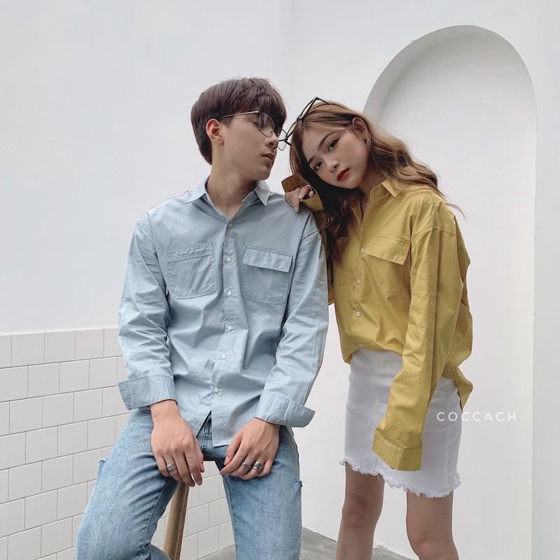 Áo sơ mi korea basic ( có 6 màu ) SM3502