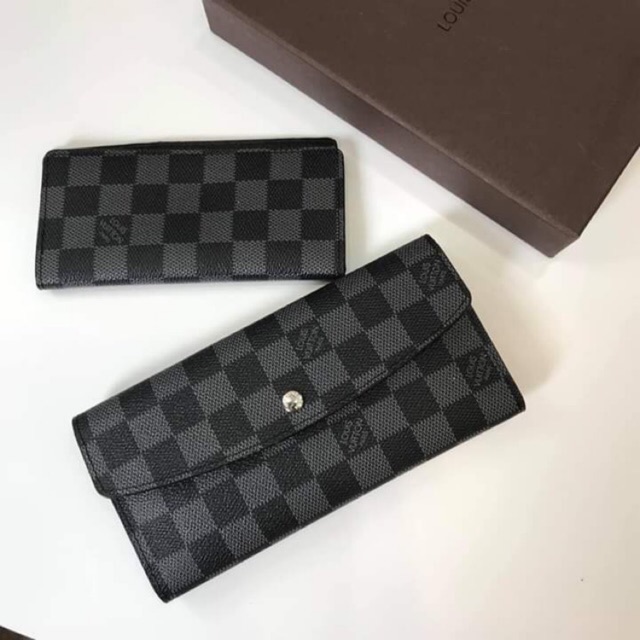 Ví cầm tay LV( sét ví đôi) kèm hộp