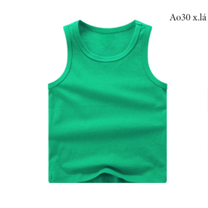 Áo ba lỗ cotton cho bé trai bé gái (từ 1 - 8 tuổi) VEMZKIDS