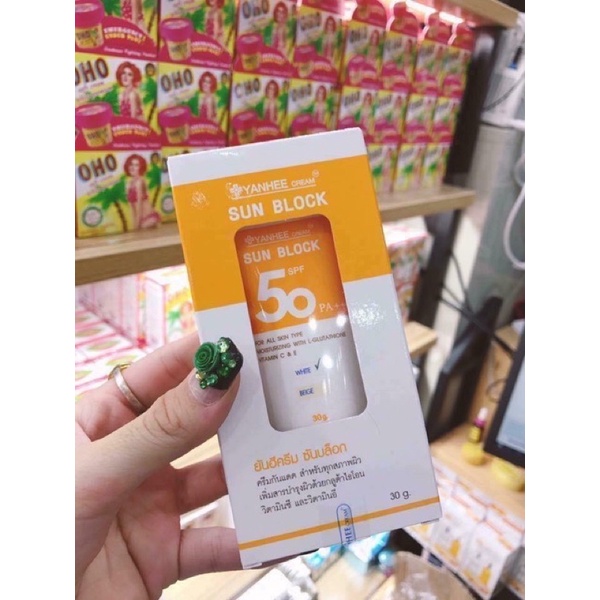 Kem chống nắng Yanhee Sun Block chống nắng cao: SPF 50 PA +++