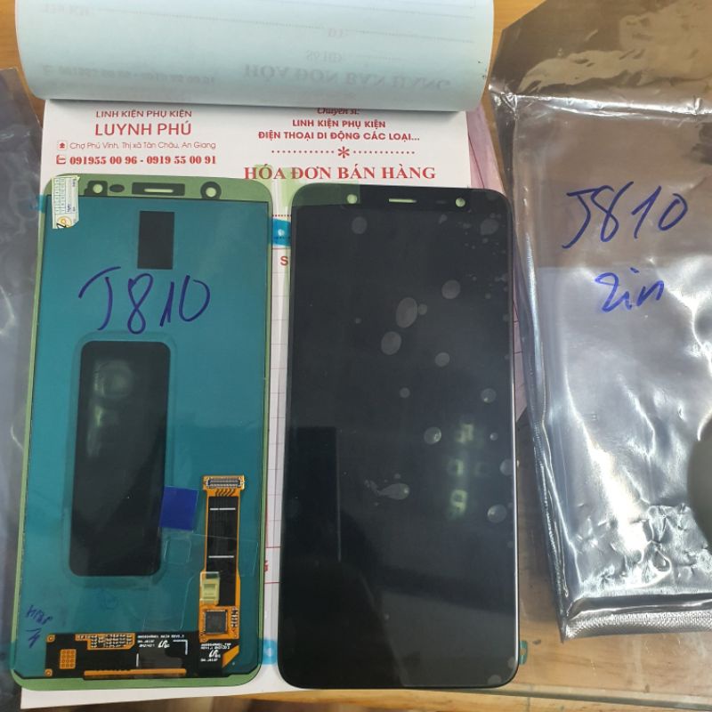 Màn hình samsung j810 oled 2ic,màn incell test ok tặng keo