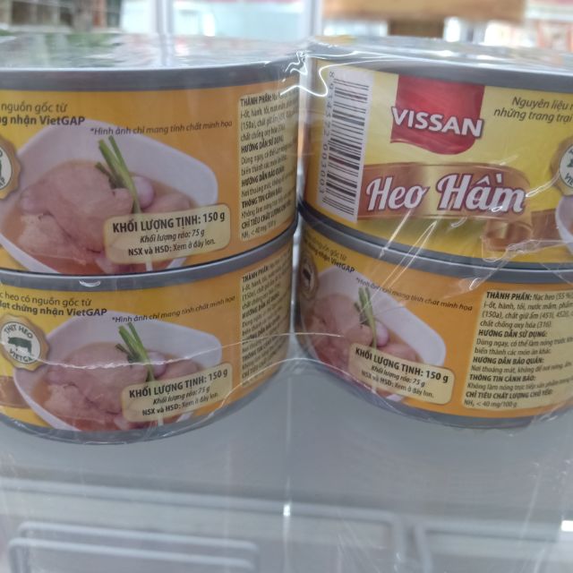 HEO HẦM VISSAN 150G/ 397G/ 280G
