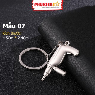 Móc khóa Cơ Khí đẹp - Chất liệu Inox sáng bóng(Mẫu 07)