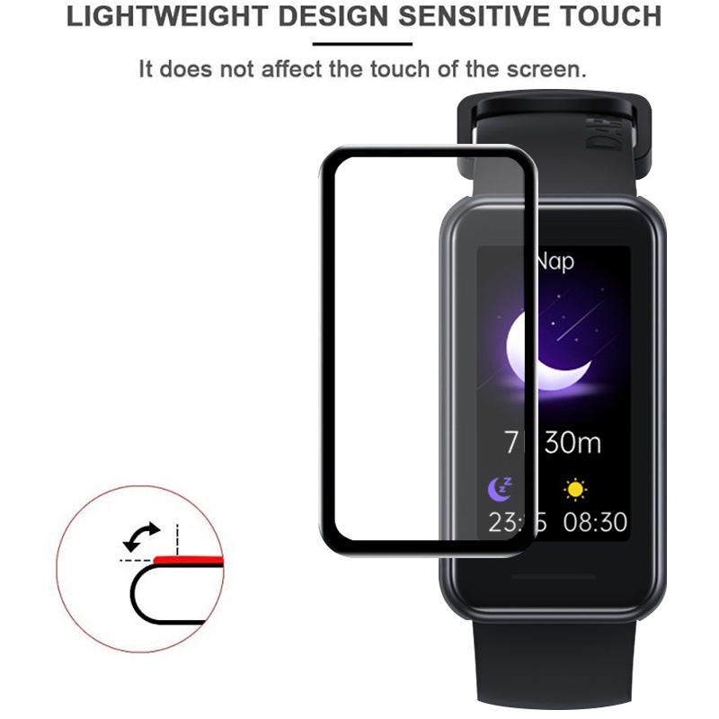 Miếng Dán 3D Cạnh Mềm Chống Trầy Bảo Vệ Màn Hình Cho Realme Band 2 Smart Band