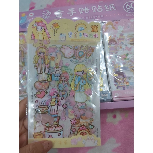 Bộ 3 miếng sticker trong