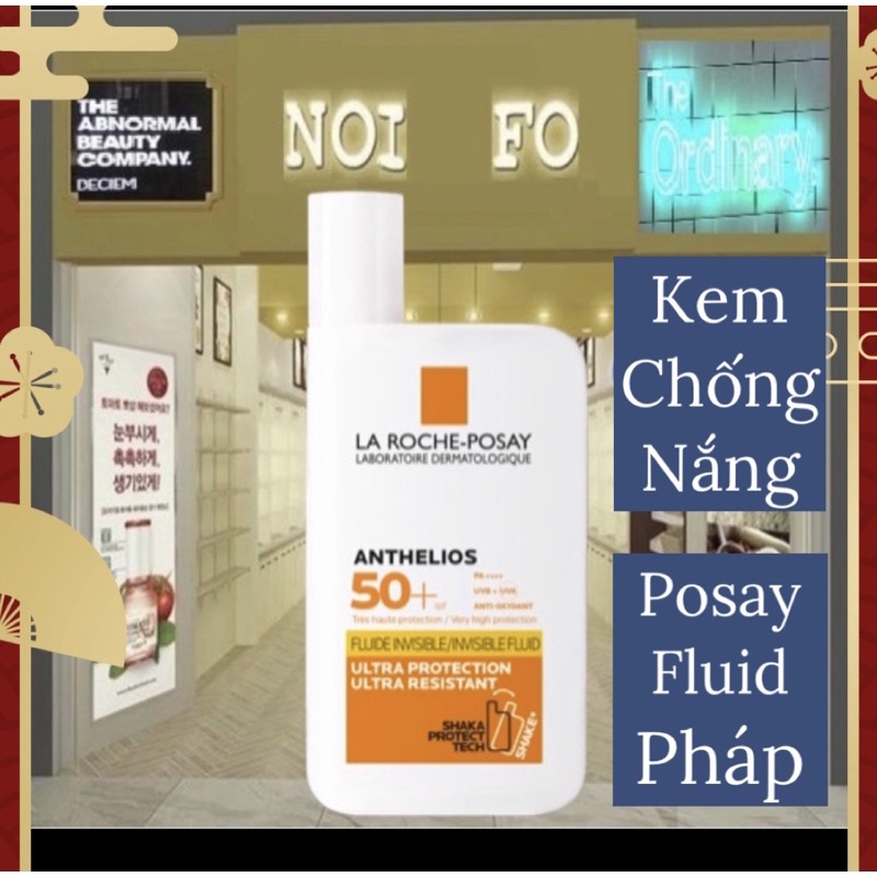 [𝓟𝓸𝓼𝓪𝔂] La Roche Posay Anthelios Invisible Fluid SPF 50+ Kem Chống Nắng La Roche Posay dành cho da nhạy cảm