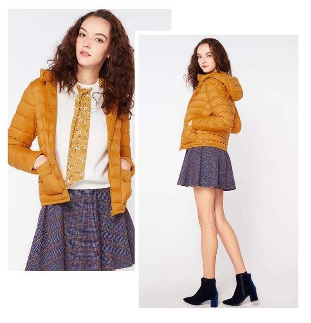 Áo phao lông vũ Cache