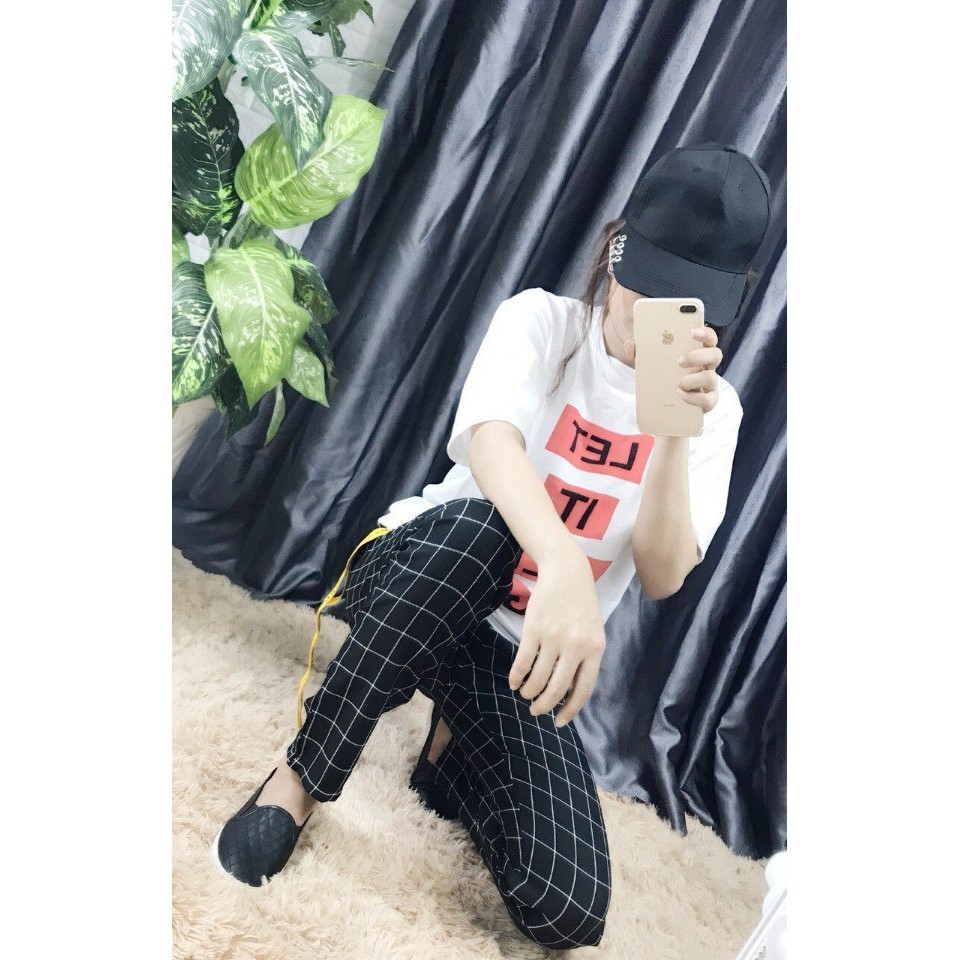 Quần Plaid Pants caro cao cấp, hot hit