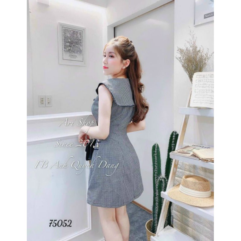 Đầm body sọc caro thiết kế đơn giản mặc thoải mái dự tiệc, dạo phố | BigBuy360 - bigbuy360.vn