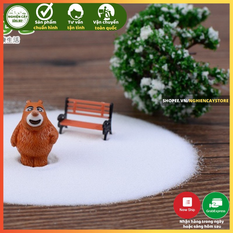 Phụ kiện Cát màu trang trí tiểu cảnh, cây cảnh, sen đá
