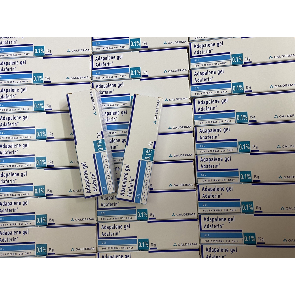 Adapalene Gel 0,1% - Giảm Mụn Ẩn, Kiềm Dầu, Mờ Thâm (15g) | BigBuy360 - bigbuy360.vn