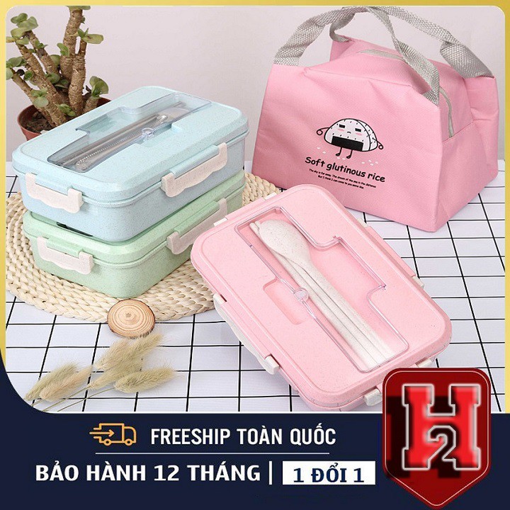 📌Rẻ Nhất Shopee📌Combo Hộp Cơm Giữ Nhiệt & Túi Giữ Nhiệt Thời Trang Cao Cấp