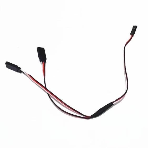 Dây cáp chia nhánh chữ Y kết nối Servo/ESC dài 50cm dùng cho xe/tàu/trực thăng điều khiển từ xa