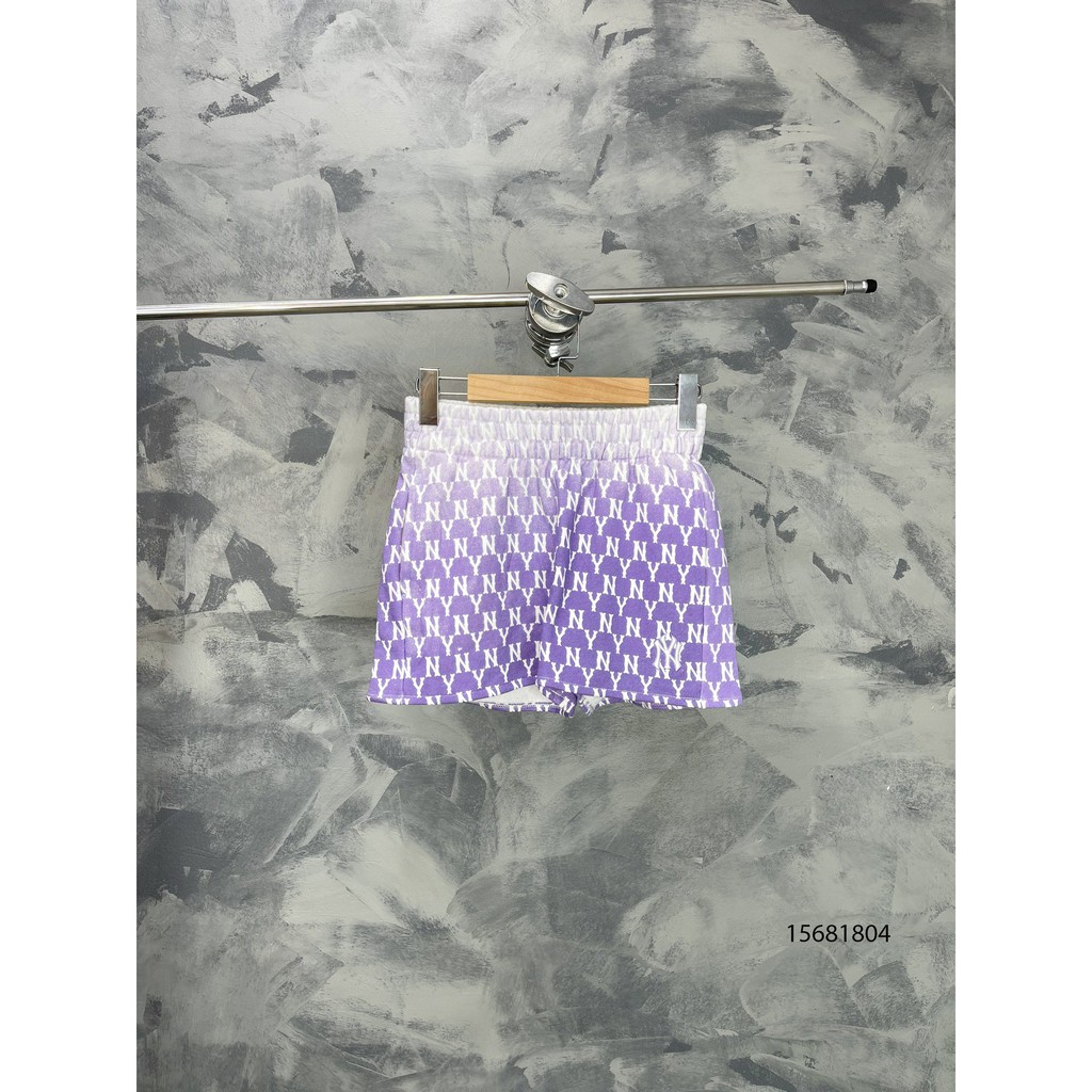(HÀNG XUẤT XỊN) Quần short tím loang 15681804 M//L//B Monogram Shorts Made in V/N full tag code  SIZE S M L