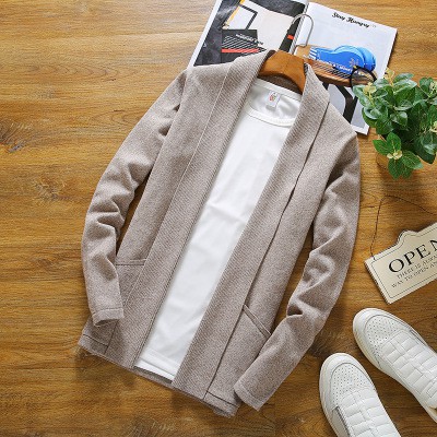 Áo len nam giới màu áo len Cardigan M10P20 của Nhật Bản