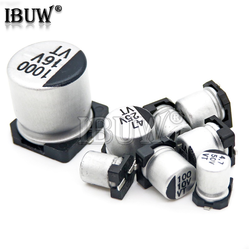 Set 10 Tụ Điện Nhôm 6.3V 10V 16V 25V 35V 50V 1UF 2.2UF 4.7UF 10UF 47UF 100UF 330UF 470UF 680UF Chuyên Dụng