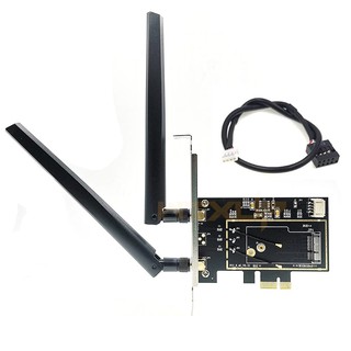 Adapter chuyển đổi WIFI Hackintosh Broadcom BCM94360CS2 (M.2/NGFF - PCIe)