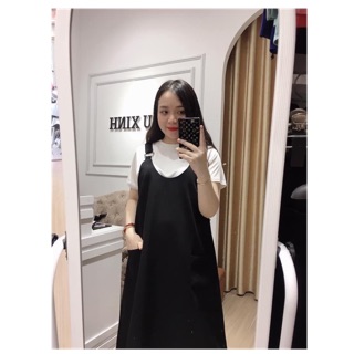 Yếm bầu công sở chất dày dặn(không kèm áo)